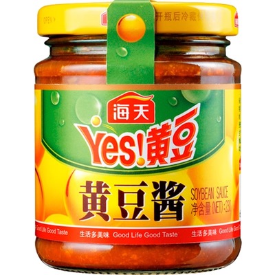 海天黄豆酱230g蘸酱炸酱面调料黄豆瓣酱香辣酱大酱料小瓶装拌面酱