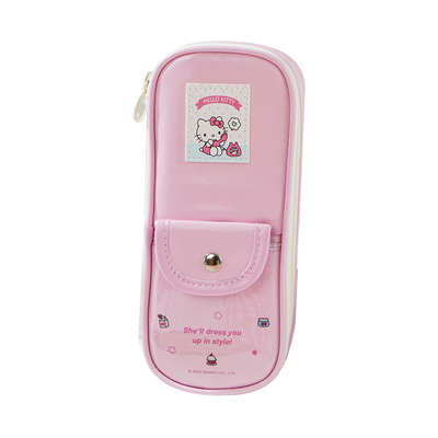 2026年超火笔袋hellokitty小学生文具盒新款高颜值ins风大容量简约铅笔盒女孩收纳袋初中文具收纳儿童笔盒