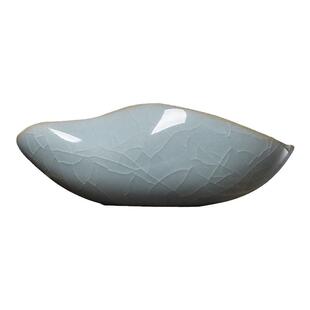 青瓷茶荷茶则陶瓷茶赏龙泉手工茶铲赏茶勺功夫茶具茶艺茶道零配件