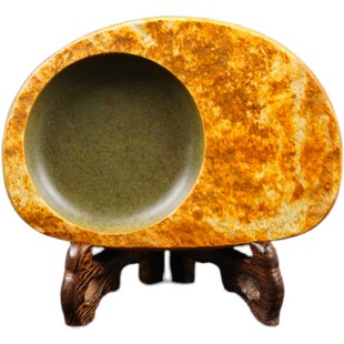 砚台端砚正宗广东肇庆天然原石实用简约绿端6寸8寸10寸