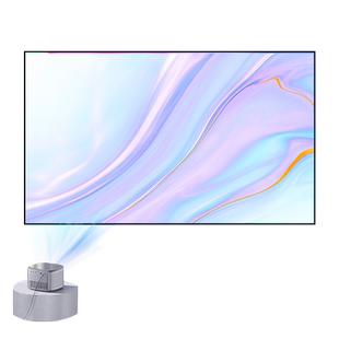 博视银屏F1Pro大视角菲涅尔抗光幕布硬屏中长焦超短焦投影幕布三色激光家用投影仪幕布适用极米坚果爱普生