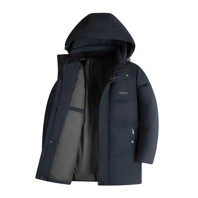 中老年爸爸羽绒服男