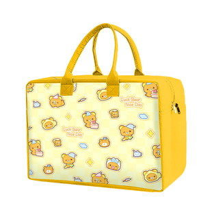 小学生旅行袋加厚便携式大容量短途出差行李包旅游可套拉杆收纳袋