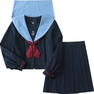【木子酱JK】原创初晓正版JK制服裙日系水手服长短袖校供春秋新款