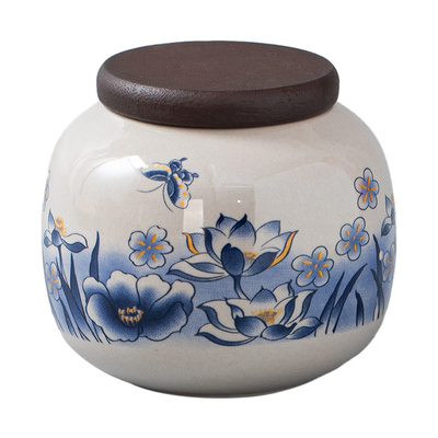 储存罐家用复古绿红茶防潮