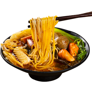 台臣 东北老式麻辣烫黑龙江桦南大碗黏糊浓汤袋装速食夜宵410g/袋