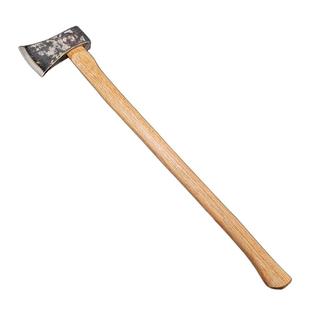 轨道钢劈柴斧头砍树专用农村户外开山斧子木工高锰钢锻打伐木神器