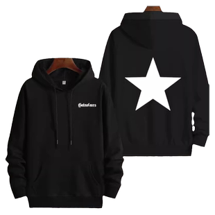 小猪罗志祥gotnofears同款卫衣男连帽2023秋冬休闲韩版外套上衣服