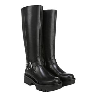 虞书欣同款SAM EDELMAN山姆爱德曼冬黑厚底增高骑士长靴女CARTER