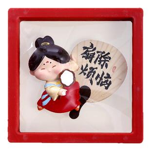 洛阳文创纪念品唐仕女冰箱贴磁贴河南特产旅游特色伴手礼实用礼品