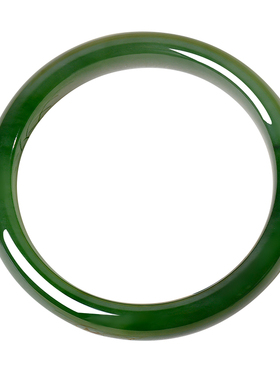 凤飞凰和田碧玉手镯女款天然