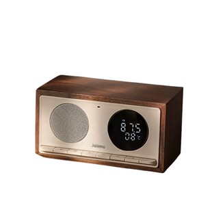 胡桃小方JM5音响多功能蓝牙音箱中古风小型桌面白噪音收音机礼物