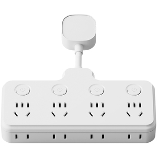 直插扩展插座免接线转换器大功率插板排插接线板拓展式插座带开关