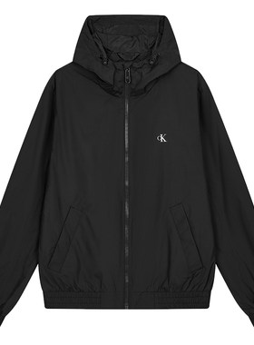 CK男士轻便连帽休闲夹克