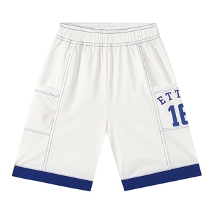 朗姿童装/ETTOI爱多娃男童宽松裤子休闲运动风儿童短裤夏季新款