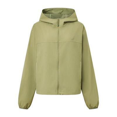 【春夏新品】GOLDEN BEAR/金熊2026年女士连帽短款防风夹克外套