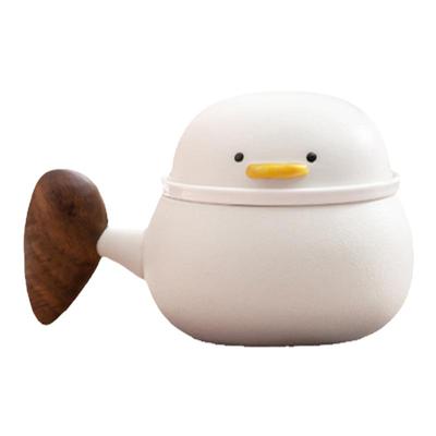 南山先生陶瓷可爱茶水分离茶杯