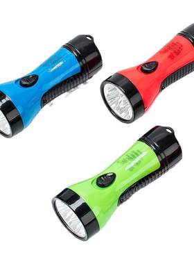 充电手电筒LED紫光验钞照明手电筒家用便携式户外夜行照明小手电