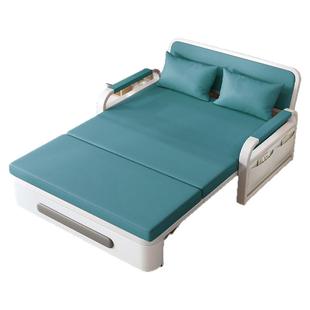 沙发床折叠两用2025新款小户型单人床客厅阳台多功能可伸缩陪护床