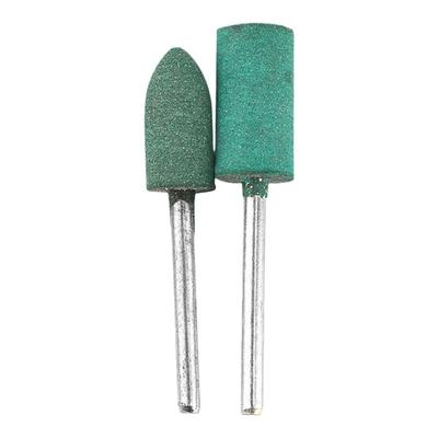 橡胶磨头狮威3mm柄圆柱锥形T型抛光打磨头弹性海绵子弹磨针切削