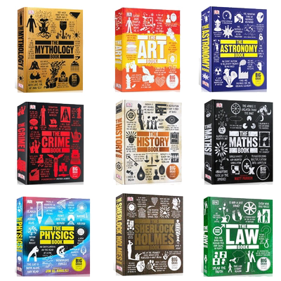 DK英文原版百科全书系列人类的思想全套The Natural History历史Literature文学Movie电影Astronomy天文学Science科学Book儿童幼儿