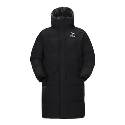 骆驼中长款羽绒服男冬季户外