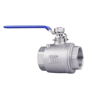 304重型不锈钢阀门Q11F-16P两二片式球阀2PC丝扣螺纹NPT/G螺纹