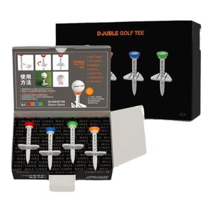 MELE LINKS/美乐高尔夫球tee 新款球钉礼盒 长短钉瞄准线golf球梯