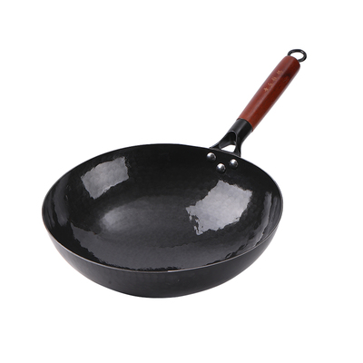 舌尖3官方上榜产品手工锻打铁锅