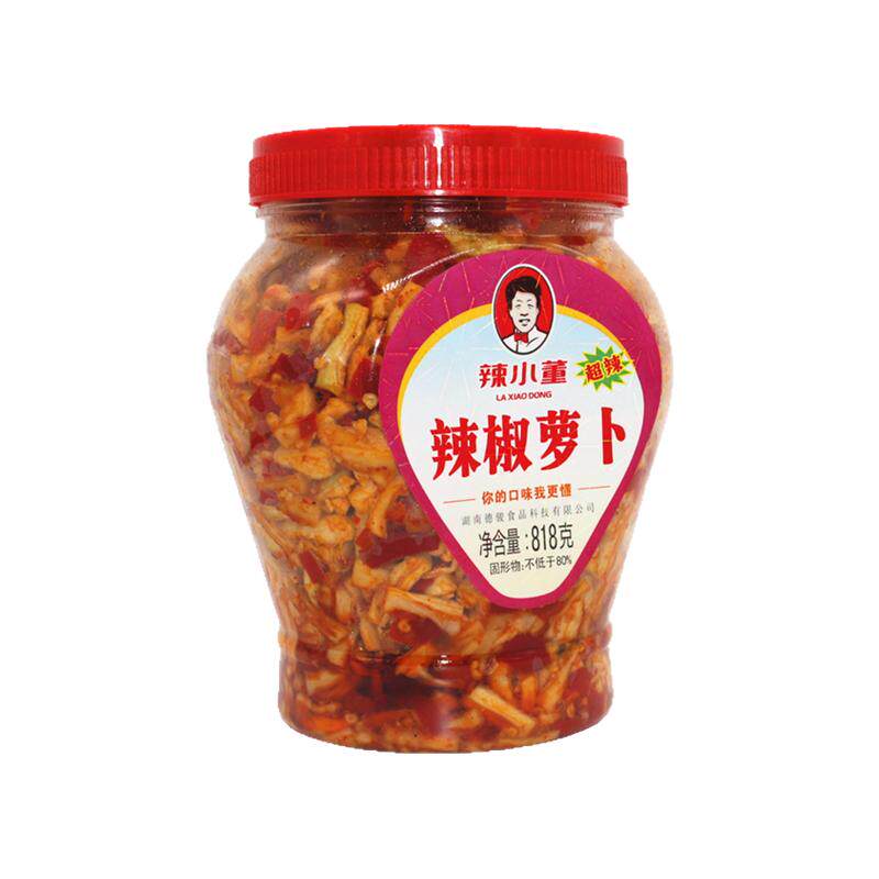 湖南特色辣小董农家萝卜干下饭菜