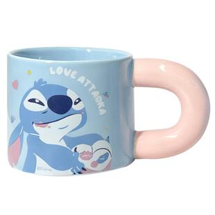 雅诚德迪士尼卡通马克杯可爱高颜值陶瓷咖啡杯牛奶家用水杯ins风