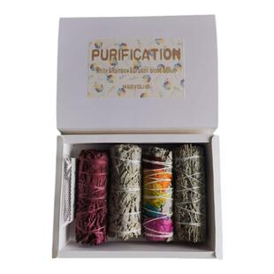 彩色鼠尾草套盒 净化空气