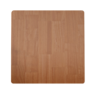 正方形橡胶木实木桌面板定制餐桌面板方形茶几原木台面吧台板搁板