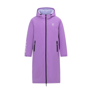 洲克运动员领奖服套装男女通用运动队服装装备男女同款加长长棉服