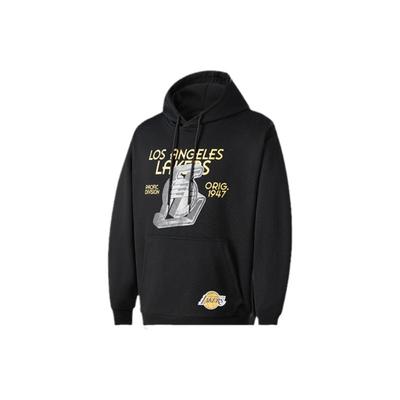 NBA官方凯尔特人/湖人/勇士涂鸦系列男女同款早秋新品连帽卫衣