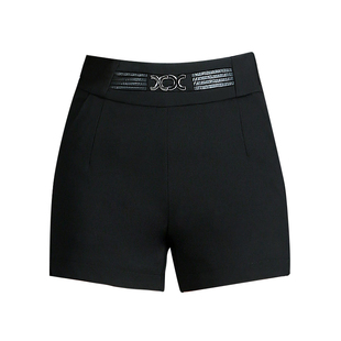 秋冬毛呢短裤裙女百搭大码弹力显瘦包臀裙前裙后裤短裙裤外穿靴裤