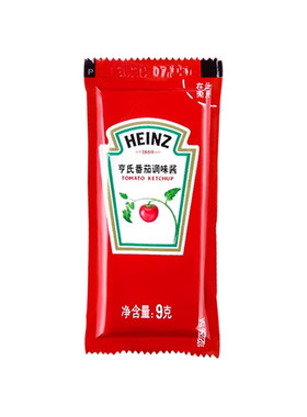 亨氏番茄酱小包装沙司9g酱独立沙拉酱汁家用儿童薯条汉堡披萨袋装