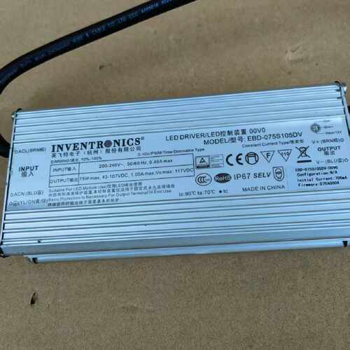 询价英飞特EBD-075S105DV防水led控制装置驱动电源7