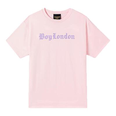 【水纹潮影】BOYLONDON夏季潮酷波浪镂空短袖26凉感男女T恤N01944