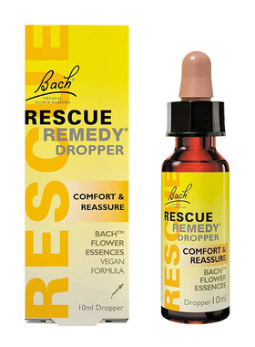 Bach花精小黄瓶rescue急救滴剂舒缓焦虑紧张压力稳定情绪英国巴赫