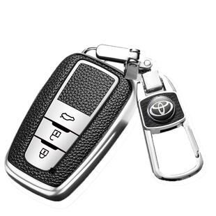 适用2022款丰田普拉多钥匙套18款霸道3500专用钥匙包高档车锁匙扣