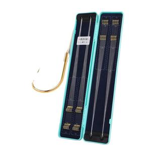 40副正品东丽短子线双钩成品钓鱼袖钩金袖伊势尼鲫鱼专用钩2号