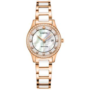 新年礼物罗宾尼正品手表女气质时尚简约防水名牌大气新款石英女表