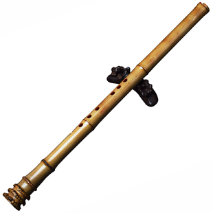 一节桂竹南箫大头萧专业演奏素萧南音洞箫八孔F竹根箫G调乐器箫笛