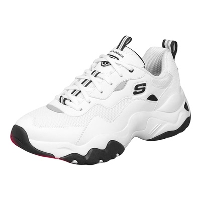 斯凯奇男鞋秋冬新款正品熊猫鞋子