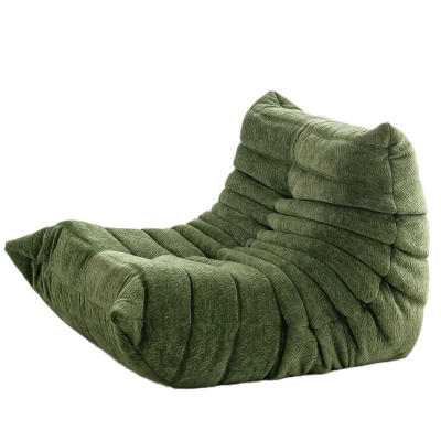 粉色毛毛虫懒人沙发可躺可睡