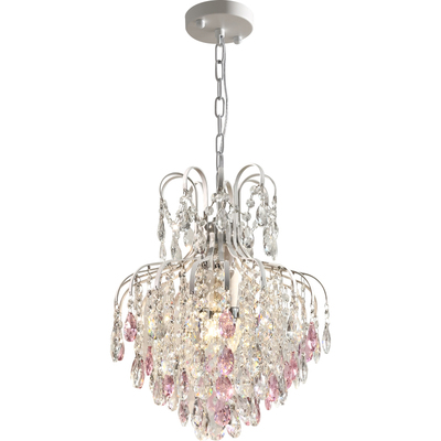 法式中古风卧室床头吊灯轻奢高级感个性水晶灯客厅背景墙玄关灯具