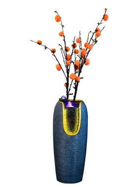 点道树脂流水现代客厅加湿器摆件