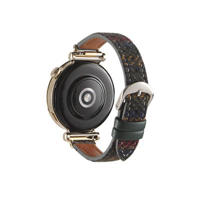 UHADA秋冬新款毛呢表带氛围感女