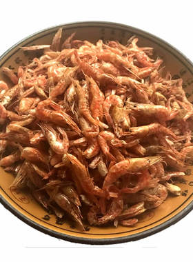 农家无盐小虾米淡干小河虾虾皮